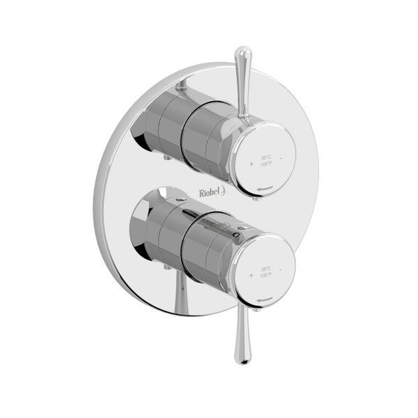 DISCONTINUED Classic 3/4" Therm & Pressure Balance Multi-Function System - Chrome | Model Number: FI83C