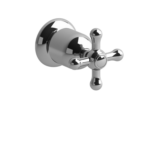 Valve d'arrêt 1/2" Georgian - Chrome avec poignées en croix  | Numéro de modèle: GN20+C - Produit épuisé