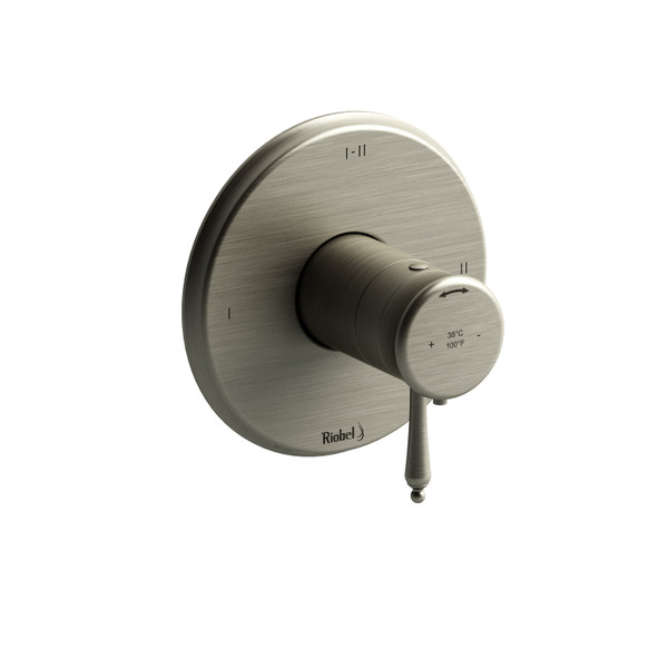DISCONTINUED 2-way Type T/P (thermostatic/pressure balance) coaxial complete valve EXPANSION PEX - Brushed Nickel | Model Number: GN23BN-EX