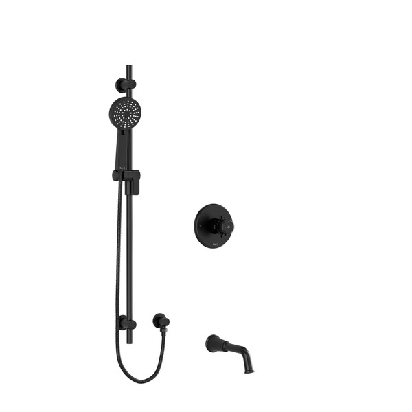 DISCONTINUED Shower Kit 1244 - Black | Model Number: KIT1244MMRDXBK