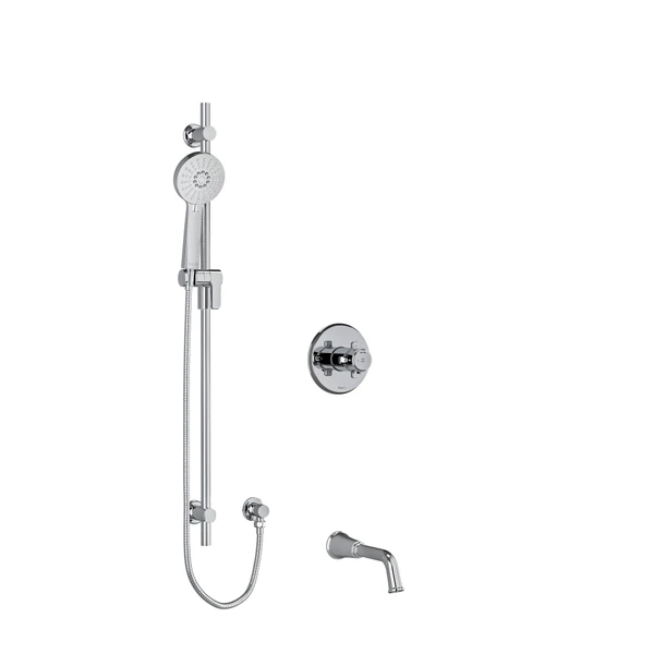 DISCONTINUED Shower Kit 1244 - Chrome | Model Number: KIT1244MMRDXC-EX