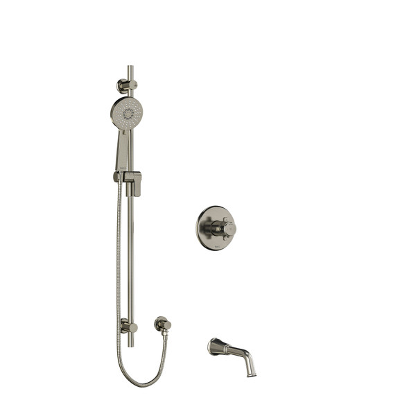 DISCONTINUED Shower Kit 1244 - Brushed Nickel | Model Number: KIT1244MMRDXBN-EX