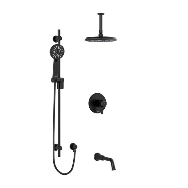 DISCONTINUED Shower Kit 1345 - Black | Model Number: KIT1345MMRDJBK-6
