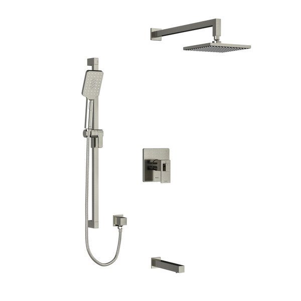 Kubik Shower Kit 1345 - Brushed Nickel | Model Number: KIT1345USBN - Product Knockout