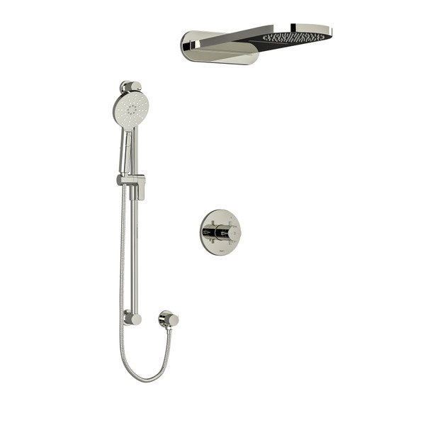 DISCONTINUED Shower Kit 2745 - Polished Nickel | Model Number: KIT2745RUTM+PN