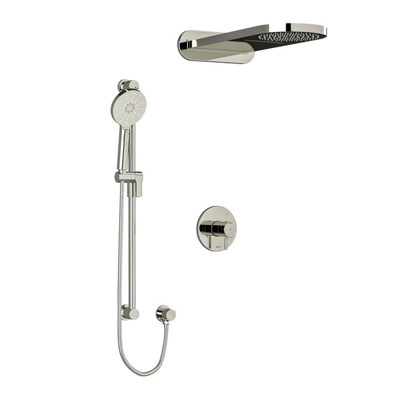 Ensemble de douche 2745 - Nickel poli  | Numéro de modèle: KIT2745RUTMPN-EX