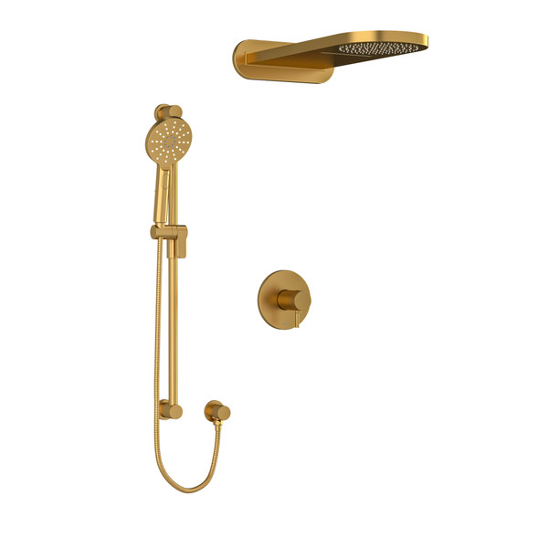 Ensemble de douche 2745 - Or brossé | Numéro de modèle: KIT2745RUTMBG-SPEX
