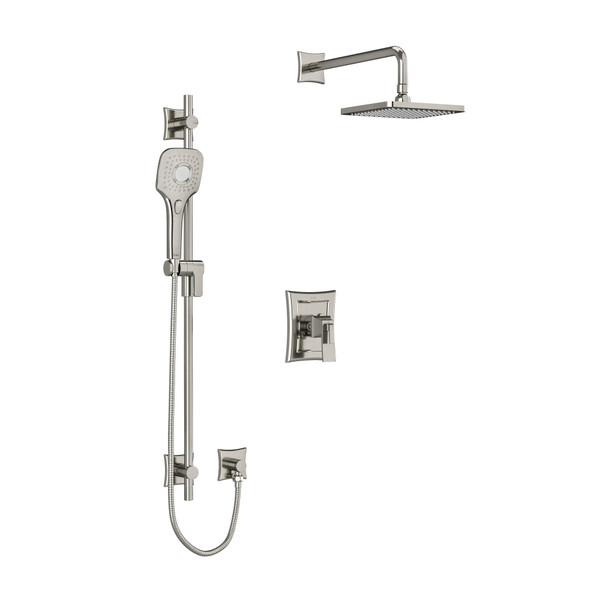DISCONTINUED Eiffel Shower Kit 323 - Brushed Nickel | Model Number: KIT323EFBN-EX