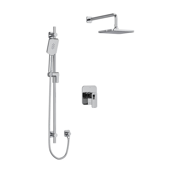 Système de douche avec set de douche thermostatique avec douchette