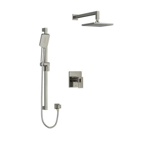 Kubik Shower Kit 323 - Brushed Nickel | Model Number: KIT323USBN - Product Knockout