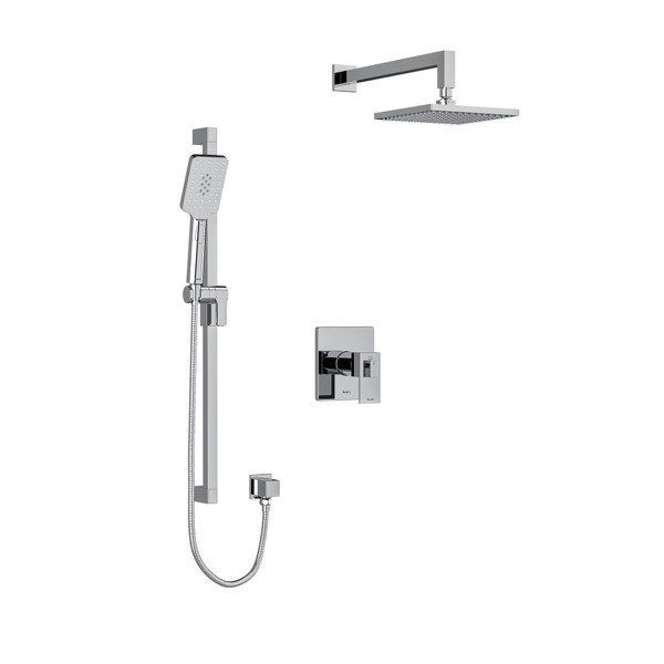 Kubik Shower Kit 323 - Chrome | Model Number: KIT323USC-6 - Product Knockout