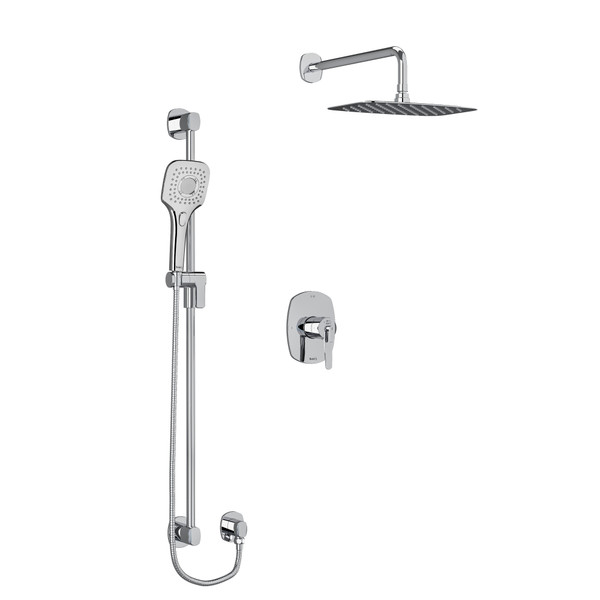 DISCONTINUED Venty Type T/P (Thermostatic/Pressure Balance) 1/2 Inch Coaxial 2-Way System With Hand Shower And Shower Head - Chrome | Model Number: KIT323VYC