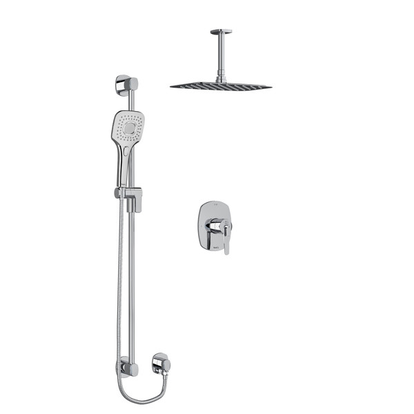 DISCONTINUED Venty Type T/P (Thermostatic/Pressure Balance) 1/2 Inch Coaxial 2-Way System With Hand Shower And Shower Head - Chrome | Model Number: KIT323VYC-6