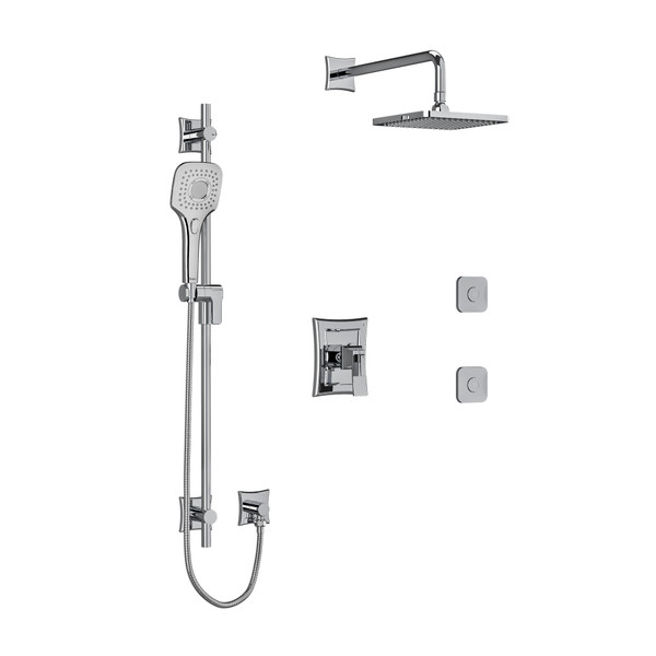 DISCONTINUED Eiffel Shower Kit 3545 - Chrome | Model Number: KIT3545EFC-EX