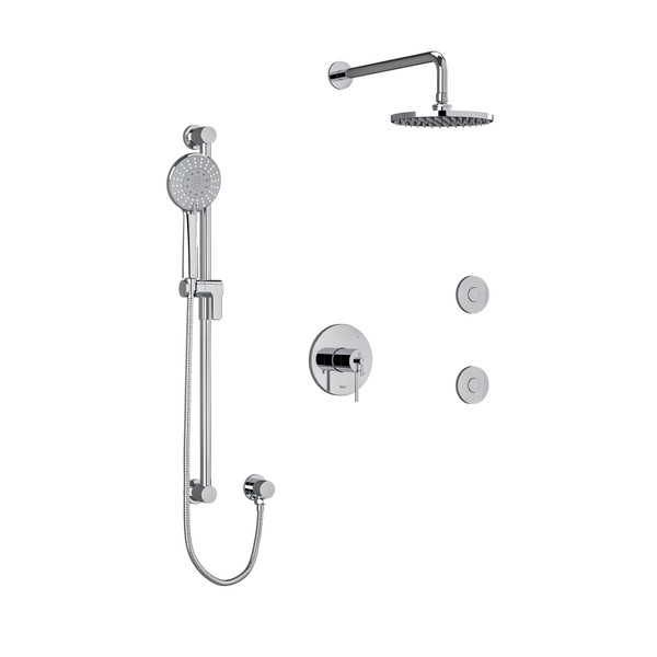 DISCONTINUED-GS Shower Kit 3545 - Chrome | Model Number: KIT3545GSC-6-EX - Product Knockout