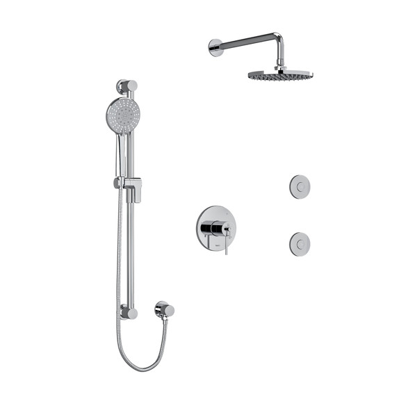 DISCONTINUED-GS Shower Kit 3545 - Chrome | Model Number: KIT3545GSC-6-SPEX - Product Knockout