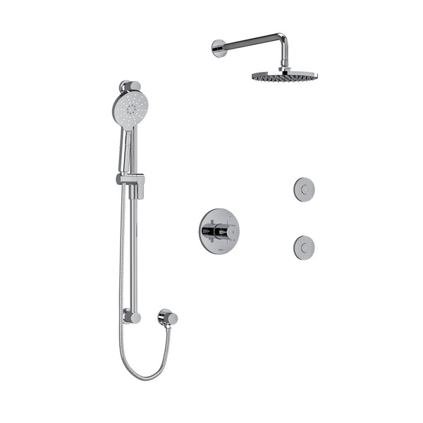 DISCONTINUED Shower Kit 3545 - Chrome | Model Number: KIT3545RUTM+KNC-EX
