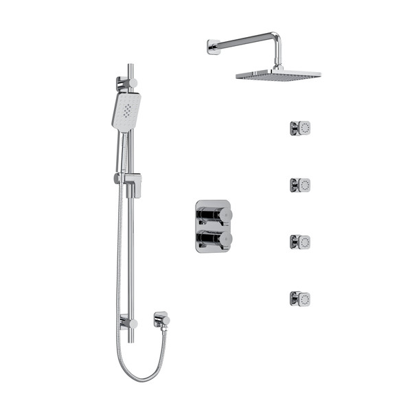 DISCONTINUÉ Ensemble de douche 446 Fresk - Chrome | Numéro de modèle: KIT446FRC-6
