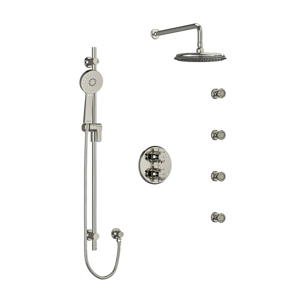 DISCONTINUED Shower Kit 446 - Polished Nickel | Model Number: KIT446MMRDXPN