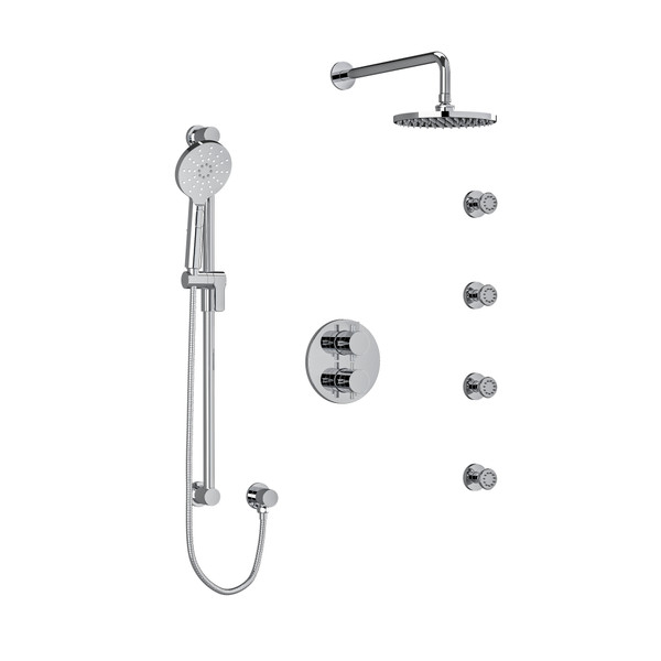 DISCONTINUÉ Ensemble de douche 446 - Chrome | Numéro de modèle: KIT446RUTM+C-6