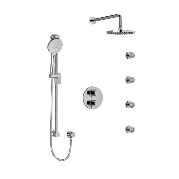 Ensemble de douche 446 - Chrome | Numéro de modèle: KIT446RUTMC-6
