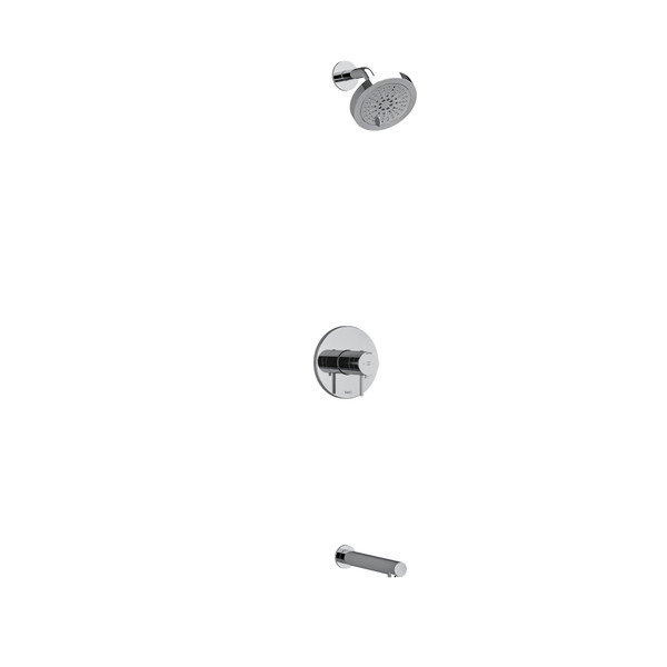DISCONTINUED-Pallace Type T/P (Thermostatic/Pressure Balance) 1/2 Inch Coaxial 2-Way No Share With Shower Head And Tub Spout - Chrome | Model Number: KIT4744PATMC-SPEX - Product Knockout