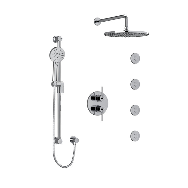DISCONTINUED CS Shower Kit 483 - Chrome | Model Number: KIT483CSTMC-6