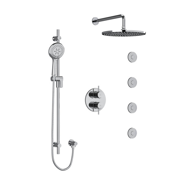 DISCONTINUÉ Ensemble de douche 483 Pallace - Chrome | Numéro de modèle: KIT483PATMC-6