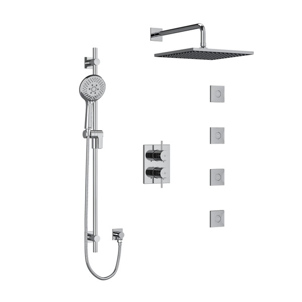 DISCONTINUED Pallace Shower Kit 483 - Chrome | Model Number: KIT483PATQC-6
