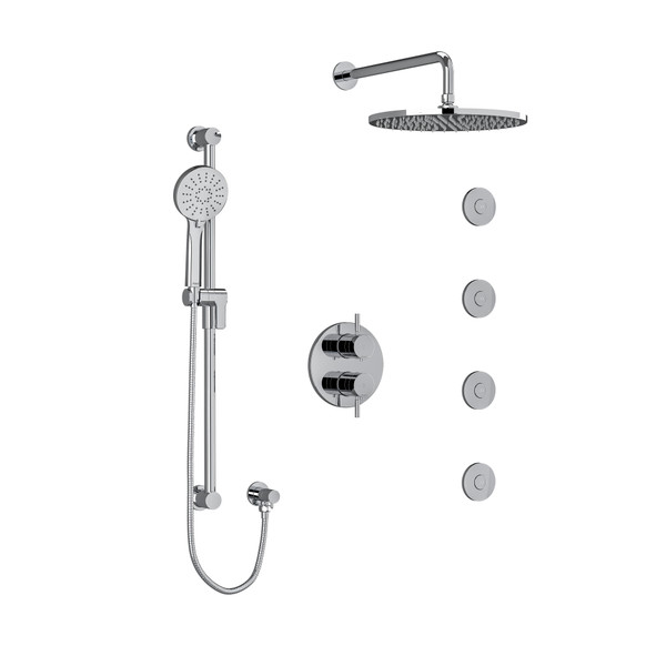 DISCONTINUED Sylla Shower Kit 483 - Chrome | Model Number: KIT483SYTMC-6