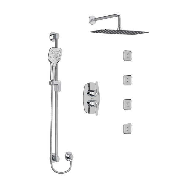 DISCONTINUED Venty Shower Kit 483 - Chrome | Model Number: KIT483VYC-6