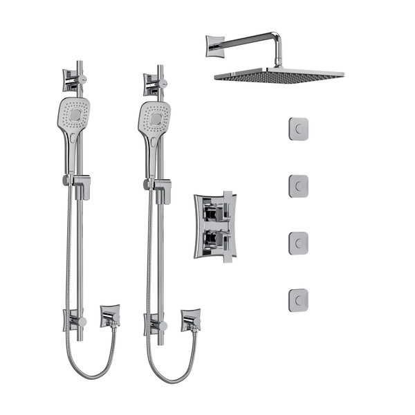 Ensemble de douche 783 Eiffel - Chrome  | Numéro de modèle: KIT783EFC-6 - Produit épuisé