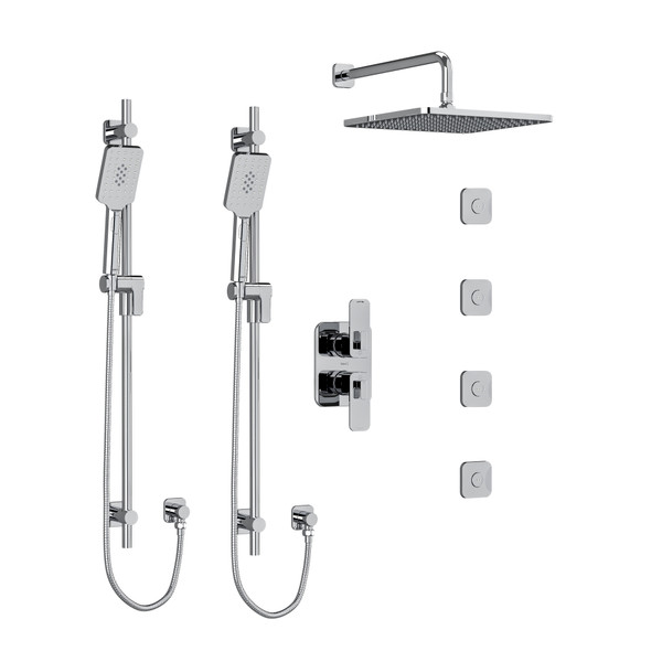 DISCONTINUED Equinox Shower Kit 783 - Chrome | Model Number: KIT783EQC