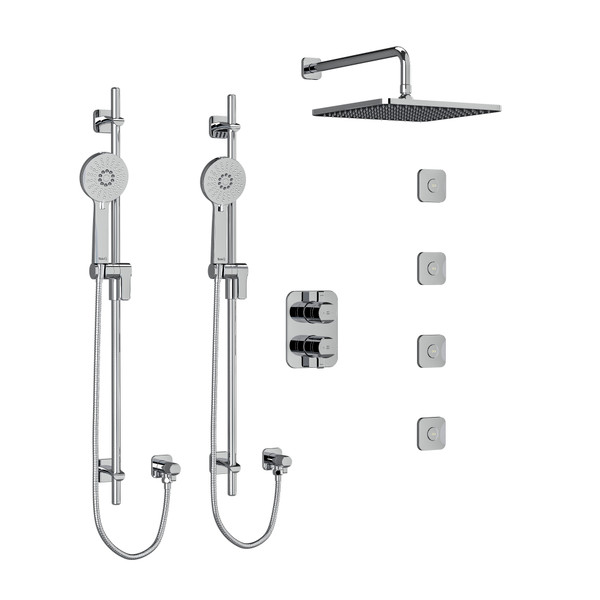 DISCONTINUED SalomÃ©  Shower Kit 783 - Chrome | Model Number: KIT783SAC-6
