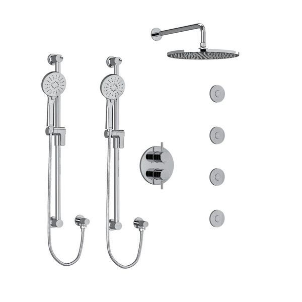 DISCONTINUED Sylla Shower Kit 783 - Chrome | Model Number: KIT783SYTMC-6