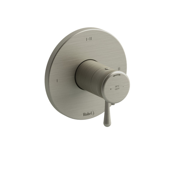 DISCONTINUED 2-way Type T/P (thermostatic/pressure balance) coaxial complete valve EXPANSION PEX - Brushed Nickel | Model Number: MA23BN-EX