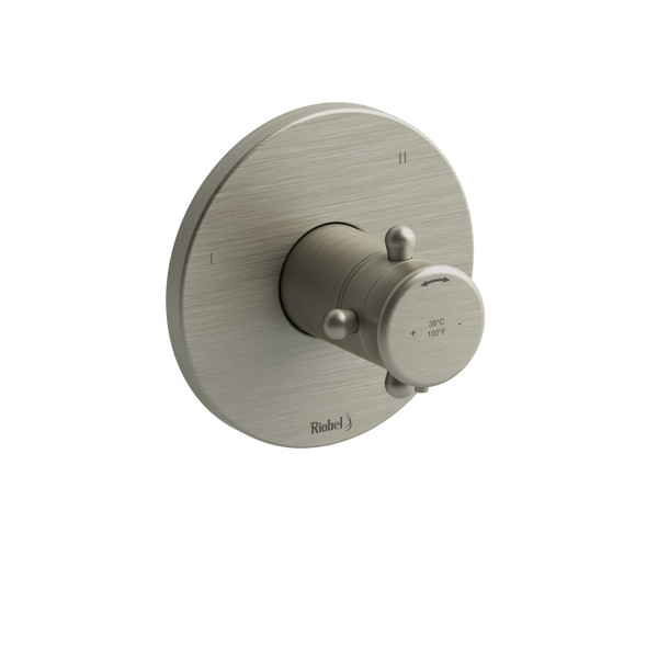 DISCONTINUED 3-way Type T/P (thermostatic/pressure balance) coaxial complete valve EXPANSION PEX - Brushed Nickel | Model Number: MA45+BN-EX