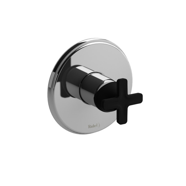 DISCONTINUED Type P (pressure balance) complete valve - Chrome/Black | Model Number: MMRD51XCBK