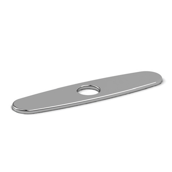 DISCONTINUED-8 Inch Center Kitchen Faucet Deck Plate - Chrome | Model Number: P5698C - Product Knockout