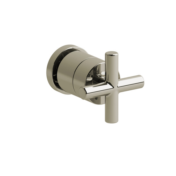 1/2" shut-off valve - Polished Nickel | Model Number: PATM20+PN