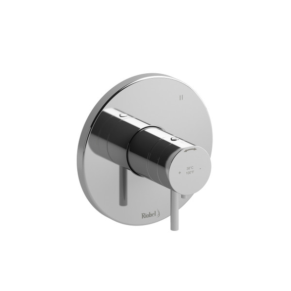 3-way no share Type T/P (thermostatic/pressure balance) coaxial complete valve - Chrome | Model Number: PATM47C