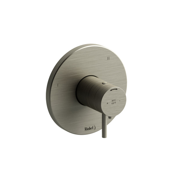 Pallace 3-Way No Share Type T/P (Thermostatic/Pressure Balance) Coaxial Complete Valve - Brushed Nickel | Model Number: PATM47BN - Product Knockout
