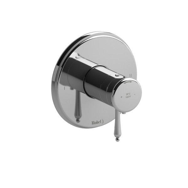 DISCONTINUED 2-way no share Type T/P (thermostatic/pressure balance) coaxial complete valve - Chrome | Model Number: PR44C