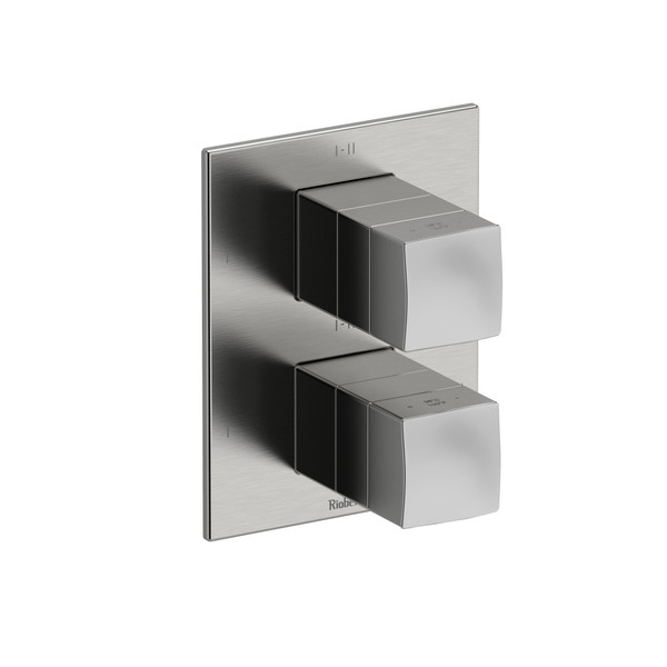 4-way Type T/P (thermostatic/pressure balance) ?"coaxial complete valve - Brushed Chrome | Model Number: RF46BC
