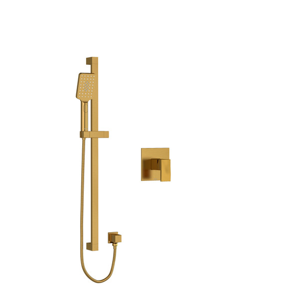 DISCONTINUED-Reflet Type P (Pressure Balance) Shower PEX - Brushed Gold | Model Number: RF54BG-SPEX - Product Knockout
