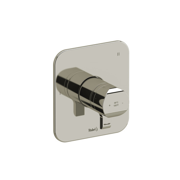 DISCONTINUÉ Valve complète coaxiale en PEX à 3 voies de Type T/P (thermostatique/pression équilibrée) EXPANSION PEX - Nickel poli  | Numéro de modèle: SA45PN-EX
