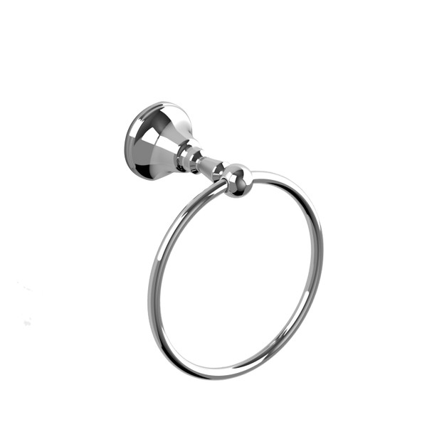 DISCONTINUED-Serena Wall Mount Towel Ring - Chrome | Model Number: SR7C - Product Knockout