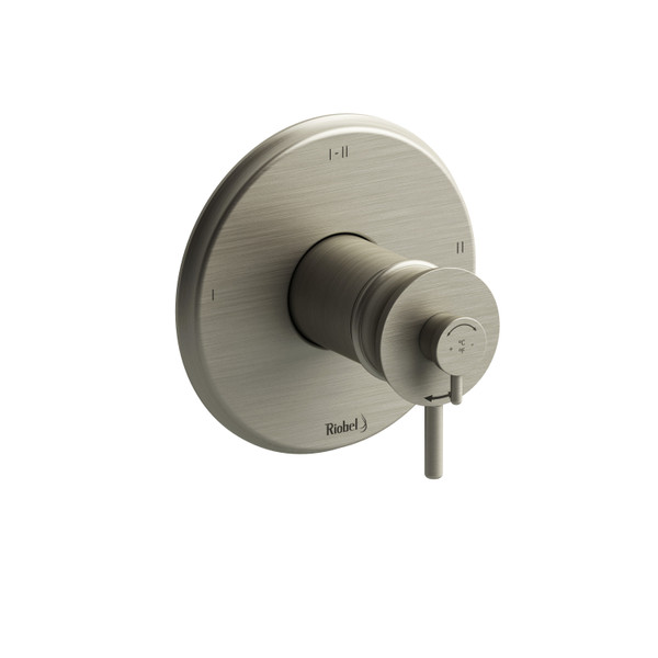 DISCONTINUED-Altitude 2-Way Type T/P (Thermostatic/Pressure Balance) Coaxial Valve Trim - Brushed Nickel | Model Number: TATOP23BN - Product Knockout