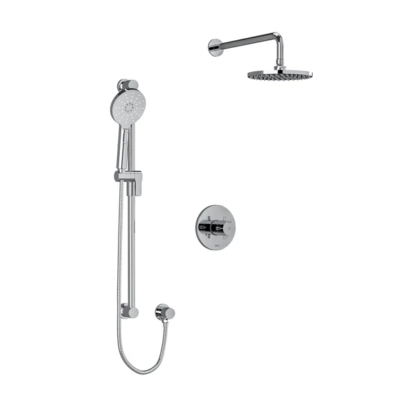 DISCONTINUED Shower Kit 323 Trim - Chrome | Model Number: TKIT323RUTM+C-6