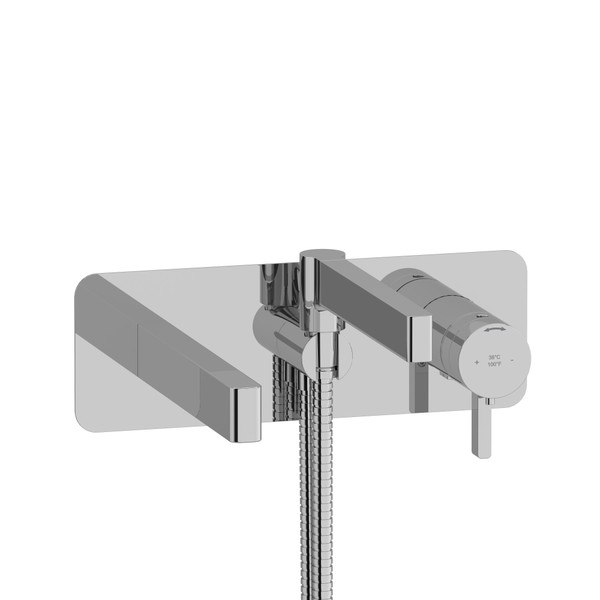 Paradox™ Wall Mount Thermostatic/Pressure Balance Tub Filler Trim - Chrome | Model Number: TPX21C